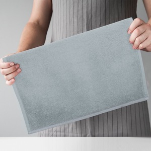 Ensemble de serviettes éponge unilatérales 100% coton plat en bambou tissé à carreaux conçu sur mesure pour un usage commercial domestique pour les serviettes de cuisine - Product Image 1