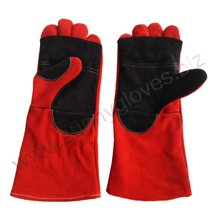 Gants de soudage en cuir de vachette durable de haute qualité anti-dérapant Caractéristiques de sécurité Usine directe en gros - Product Image 2