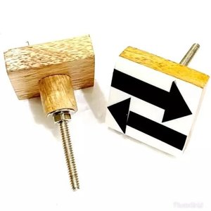 Dernier Design, nouveau Style, bouton de Joint en bois et en résine, grossiste et exportation de l'inde - Product Image 3