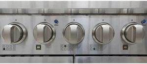 LISTO PARA ENVIAR Horno de Convección de Porcelana de 48 Pulgadas con Doble Horno, 8 Quemadores Sellados con Construcción de Acero Inoxidable, 6.7 Cu. - Product Image 2