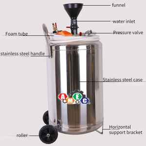 ถังปั๊มโฟมล้างรถแบบพกพา ขนาด 80 ลิตร คุณภาพพรีเมียม สแตนเลส สำหรับใช้งานเชิงพาณิชย์ พร้อมปั๊มแรงดัน รับประกัน 1 ปี - Product Image 2