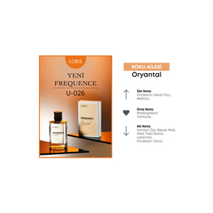 U-26 Frequence Eau de Parfum Unisex 50 ml, Aroma Floral y Frutal Moderno con Esencias de Jazmín, Cítricos y París - Product Image 5
