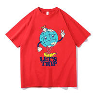 T-shirt d'été personnalisé pour homme, impression DTG, 300 g/m², 100 % coton et fibre de bambou, couleur unie, coupe oversize, col rond, haute qualité