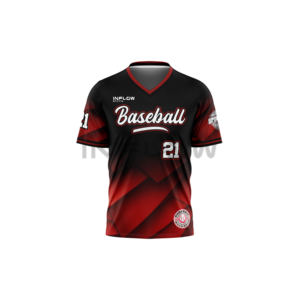 Camisetas de Béisbol Negras Hechas en Pakistán, Camiseta de Béisbol Transpirable, Camiseta Sublimada al por Mayor, Ropa Deportiva, Estilo Personalizado - Product Image 1
