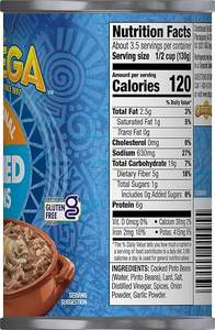 Ortega refried beans, ดั้งเดิม16ออนซ์ [แพ็ค12ชิ้น] - Product Image 6