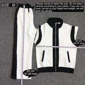 Automne hiver sweat à capuche ensembles hommes mode polaire sweats à capuche marque pantalon décontracté survêtement costume survêtement sweat femme pull - Product Image 5