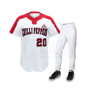 Nuevo estilo Jersey de béisbol Uniforme de béisbol clásico Uniforme de béisbol de secado rápido Ropa de poliéster - Product Image 6
