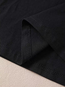 Camiseta Casual de Manga Corta con Cuello Redondo, 100% Algodón Ecológico, Talla Grande para Mujer, con Estampado Personalizado, Marca y Color - Product Image 5