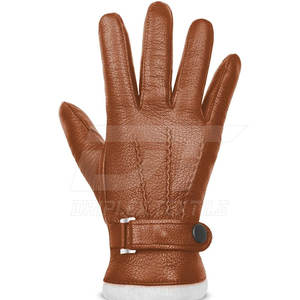 Customized Logo New <b>Driving</b> <b>Gloves</b> Best Quality Premium Quality Leather <b>Men</b> <b>Driving</b> <b>Gloves</b> - Product Image 2