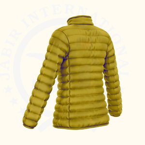 Chaqueta acolchada de invierno impermeable unisex con cierre de cremallera, ajuste holgado grueso, Impresión de logotipo personalizado de talla grande para hombres y mujeres - Product Image 2