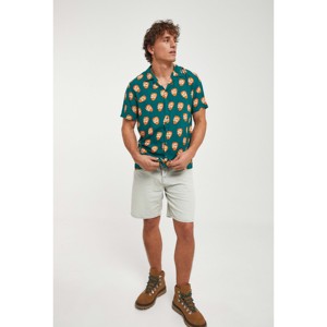 Camicia hawaiana verde da uomo con stampe Van Gogh - Product Image 2
