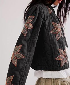 Veste matelassée pour femme, style urbain d'hiver, brillante et élégante, fermeture éclair sur le devant, coupe-vent, tissu doux et respirant - Product Image 5