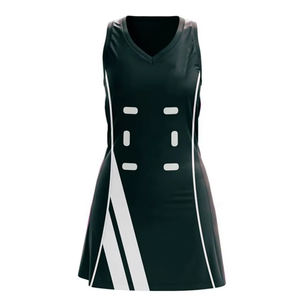 Fabrication professionnelle Logo personnalisé imprimé Netball uniforme vente chaude séchage rapide femmes Netball uniforme à vendre - Product Image 5