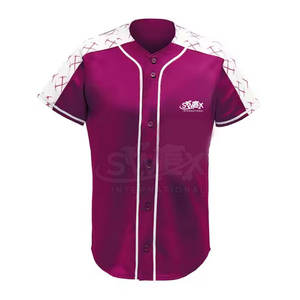 ชุดเบสบอลผู้ชายขายดีที่สุด ชุดเบสบอลโลโก้สั่งทำ ชุดทีมเบสบอล - Product Image 2