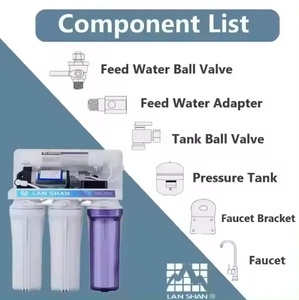 Filtre à eau électrique domestique à osmose inverse sous l'évier, 5 étapes - Product Image 3