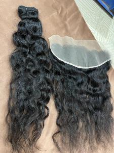 EXTENSIONES DE CABELLO HUMANO SIN PROCESAR 100% RAW VIRGIN TEMPLE CON PELUCAS DELANTERAS DE ENCAJE NATURAL A PRECIOS INCREÍBLES - Product Image 5