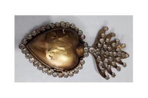 Métal Pressé Coeur Décoration Argent - Product Image 6