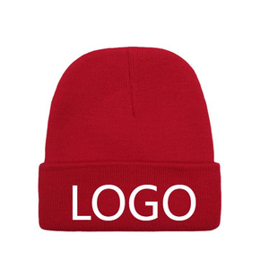 Manufacturers Custom logo Popular <b>Winter</b> Beanie Knitted <b>Hat</b> for Men and Fashionable Cold <b>Hats</b> 2025 - Product Image 1