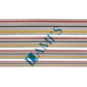 Fil métallique français OEM, garnitures décoratives en or, tresses, lacets, garniture, Tresse, Galon, fil métallique, Mylar, soie, personnalisé - Product Image 3