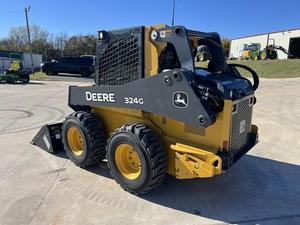 2019 para John para Deere 324G Minicargador con rueda delantera Cargador sobre orugas usado 1 año de núcleo de bomba de motor 1 año de garantía - Product Image 3
