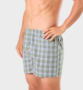 Calzoncillos bóxer de algodón para hombre, ropa interior tejida, cintura elástica transpirable, pantalones cortos cómodos tejidos holgados de Bangladesh - Product Image 3