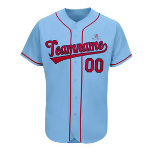 Camiseta de béisbol de estilo único superventas 100% poliéster personalizable transpirable de secado rápido tallas grandes jugador ropa de Softbol - Product Image 2