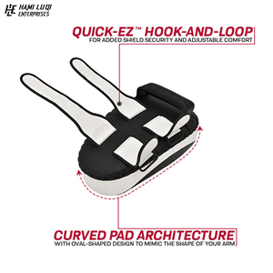 Muay Thai Arts Martial Focus Mitt Punching Target Pad Logotipo personalizado e impresión Cuero de vaca Premium de alta calidad - Product Image 6