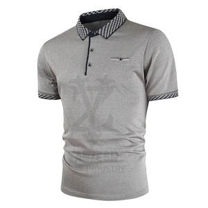 Nouveau design en gros de haute qualité tricoté coton fibre de bambou respirant sur mesure blanc hommes pour chemises 2023 - Product Image 4