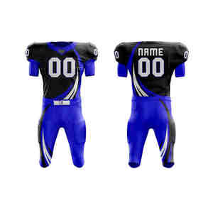 Conjunto de camiseta de fútbol americano Unisex 2025, ropa deportiva transpirable con mangas cortas, opción de talla grande, OEM, venta al por mayor, superventas - Product Image 5