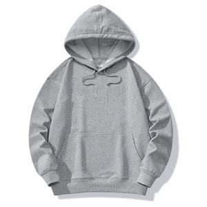 Jersey informal de estilo urbano para hombre, de gran tamaño Sudadera con capucha, cómoda Sudadera con capucha para ropa de calle de invierno - Product Image 6