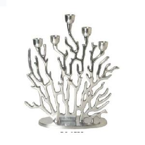 Portavelas decorativo de metal chapado en plata, soporte decorativo hecho a mano para portavelas, la mejor fabricación a precio al por mayor - Product Image 6