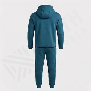 Ensemble de survêtement pour homme, couleur personnalisée, surdimensionné, vêtements de sport, jogging, style chemise, haut, logo personnalisé, vêtements de sport, ensemble chaud - Product Image 2