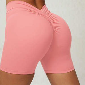 Shorts en coton de haute qualité pour femmes dernière conception impression de logo personnalisé fermeture à la taille élastique Style décontracté respirant Shorts chauds - Product Image 2