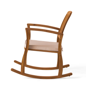 Fauteuils à bascule en teck modernes de haute qualité pour l'extérieur, durables, robustes et écologiques - Product Image 5
