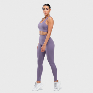 Conjunto de Yoga deportivo de alta calidad para mujer 2023, Impresión de logotipo personalizado para ropa de mujer - Product Image 2