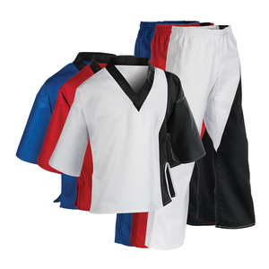 Uniformes d'arts martiaux de qualité supérieure pour hommes et femmes, uniformes de Taekwondo personnalisés pour les matchs d'équipe TKD jis, vente en gros - Product Image 6