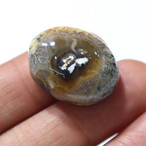 Pierre précieuse naturelle en agate Sulemani Aqeeq, cabochon, agate striée, pierre lisse, pierre en vrac, fournisseur en gros pour la fabrication de bijoux - Product Image 2