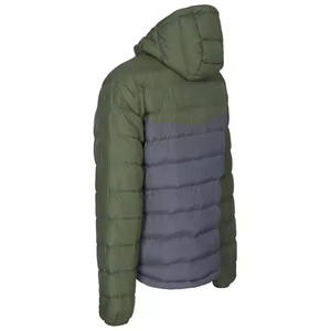 Dernière veste matelassée de haute qualité Veste matelassée en duvet Veste matelassée personnalisée de fabricant professionnel avec capuche Manteaux noirs - Product Image 2