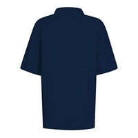 Chemise à manches courtes pour homme, de haute qualité, en tricot, anti-froissement, rose, à col, unie, boutonnée, tendance, été
