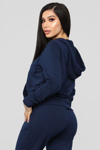 Full <b>Zip</b> <b>up</b> Women High Street <b>Hoodies</b> Side Pockets 100%Cotton Anti-pilling Breathable Gym Workout Running Track suite for Woman - Product Image 4