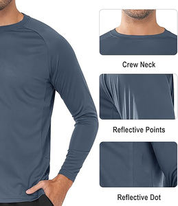 Mens Blue Long Sleeve Quick Dry <b>Rash</b> <b>Guard</b> Spandex/Polyester Hot Sale Tonton Custom MMA <b>for</b> Adults <b>for</b> Men and <b>Women</b> - Product Image 2