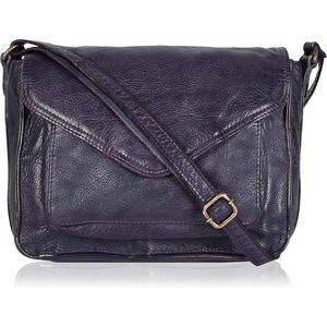 Ladies genuine cow leather <b>satchel</b> crossbody <b>bag</b> minimal design everyday fashion purse - Product Image 2