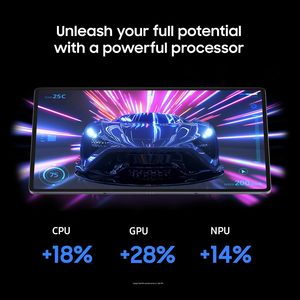 Tab S10 + Plus 12.4 256GB Tablet Android, strumenti Galaxy AI, cerchio per cercare, Display 2X AMOLED, lunga durata della batteria Design durevole - Product Image 4