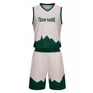 2025 al por mayor hombres uniforme de baloncesto 100% poliéster transpirable baloncesto Kit bajo MOQ baloncesto Jersey pantalones cortos - Product Image 5