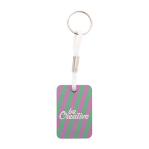 Porte-clés en bois personnalisable Woody Plus D, porte-clés promotionnel personnalisé, mousqueton - Product Image 1