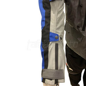 Meilleur prix Veste textile de moto unisexe imperméable et respirante Couleurs et logo personnalisés Teinture unie Vente en ligne - Product Image 5