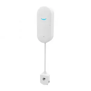 Detector de fugas de agua Tuya, notificación de alarma de agua con Control por aplicación de teléfono inteligente, WiFi, Automatización del hogar inteligente