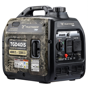 Générateur portable à inverseur Pulsar True Timber Camo TGD40iS-EPA certifié diesel avec sortie 24V AC/DC - Product Image 1