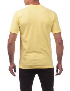 T-shirts pour hommes en coton 100% à col en V, vente en gros, impression de logo personnalisée, motif uni, méthode d'impression numérique, tissu tricoté - Product Image 2