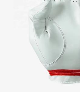 OEM por encargo guantes de golf de cuero genuino al por mayor Etiqueta Privada dedo completo guantes de golf de cuero de piel de oveja por encargo - Product Image 2